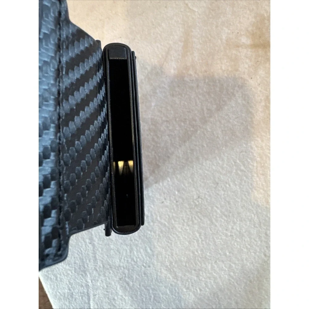 Mens Wallet Card Holder Slim Minimalist Wallet for Men Pop Up RFID Blocking